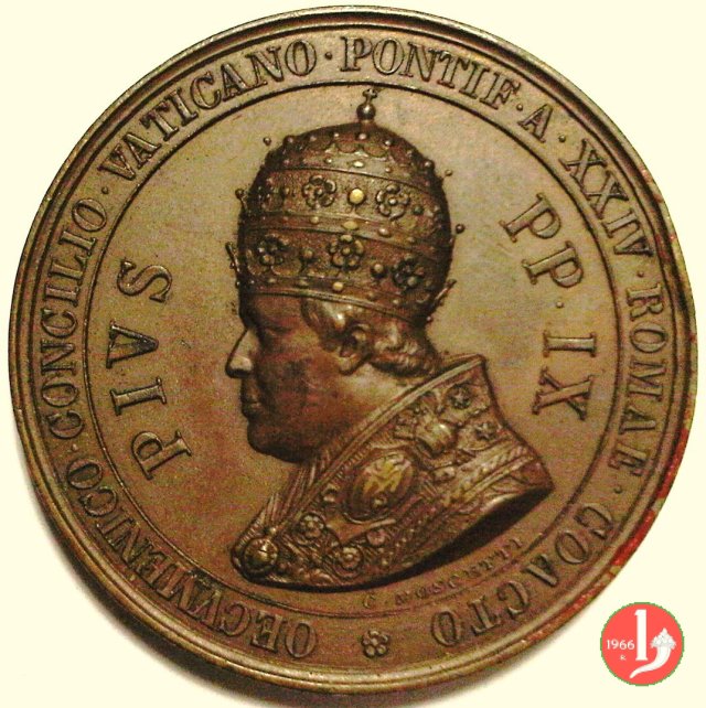 Concilio Ecum. S. Pietro con Apostoli -B11 1869 Concilio Ecum. S. Pietro con Apostoli -B11 1869