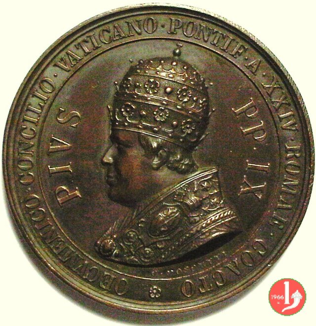 Concilio Ecum. S. Pietro con Apostoli -B11 1869 Concilio Ecum. S. Pietro con Apostoli -B11 1869