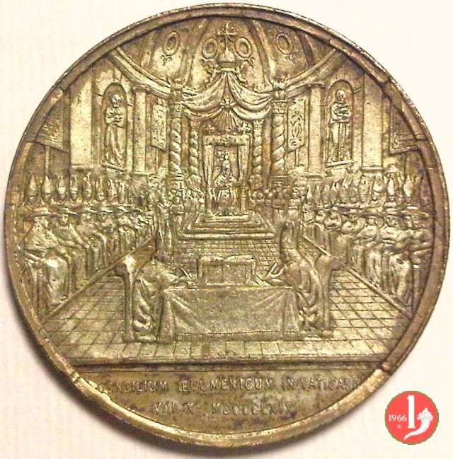 Concilio Ecum. -S. Pietro su navicella -B34 1869 Concilio Ecum. -S. Pietro su navicella -B34 1869