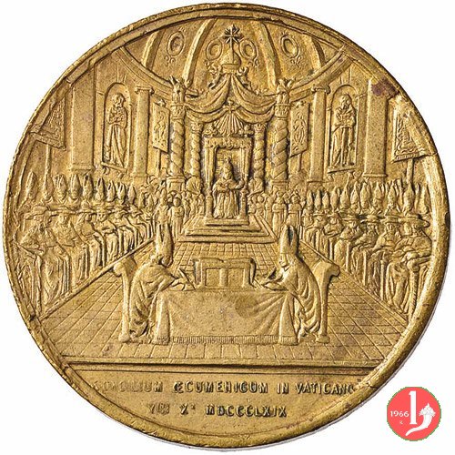 Concilio Ecum. -S. Pietro su navicella -B34 1869 Concilio Ecum. -S. Pietro su navicella -B34 1869