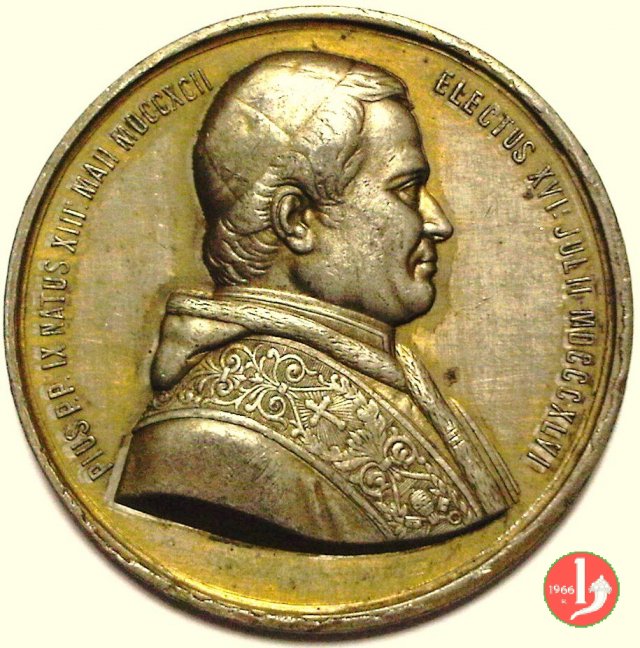Concilio Ecum. -Stemma Gregorio XVI -B36 1869 Concilio Ecum. -Stemma Gregorio XVI -B36 1869
