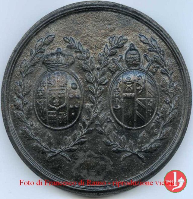 Confine con Regno due Sicilie -B15 1846 Confine con Regno due Sicilie -B15 1846