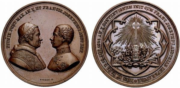 Convenzione tra S. Sede e Austria -B11 1855 Convenzione tra S. Sede e Austria -B11 1855