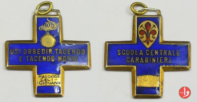 Croce Scuola Centrale dei Carabinieri 1910 Croce Scuola Centrale dei Carabinieri 1910
