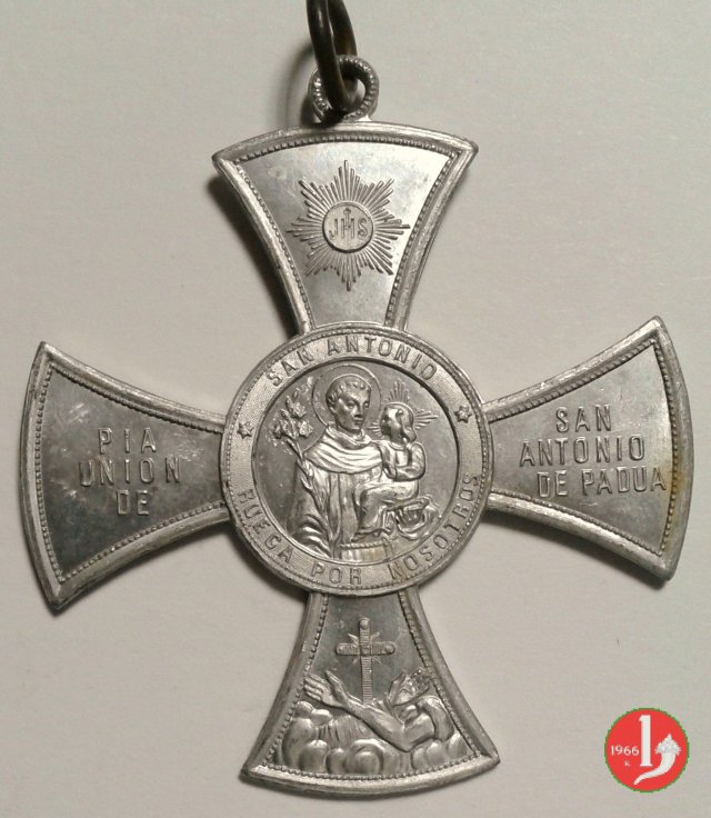 8-Distintivo Pia Unione di S. Antonio da PD 1892 8-Distintivo Pia Unione di S. Antonio da PD 1892