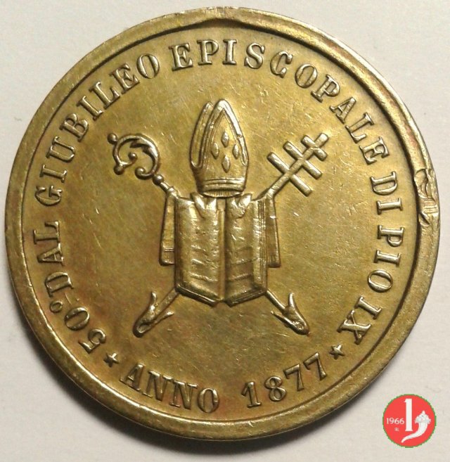 Giubileo Episcopale -B15var 1877 Giubileo Episcopale -B15var 1877