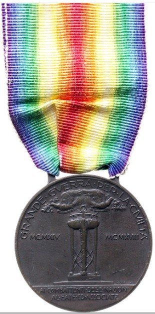 Decorazione per Soldati Nazioni Alleate 1918 Decorazione per Soldati Nazioni Alleate 1918