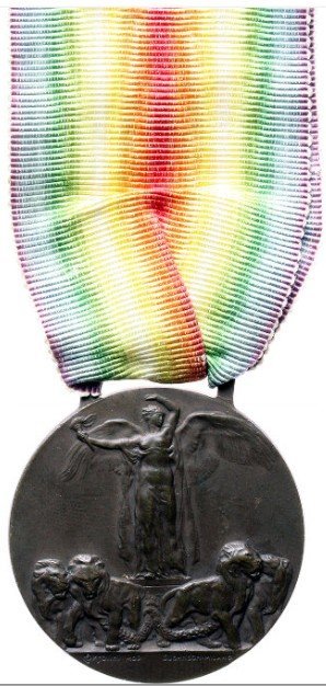 Decorazione per Soldati Nazioni Alleate 1918 Decorazione per Soldati Nazioni Alleate 1918