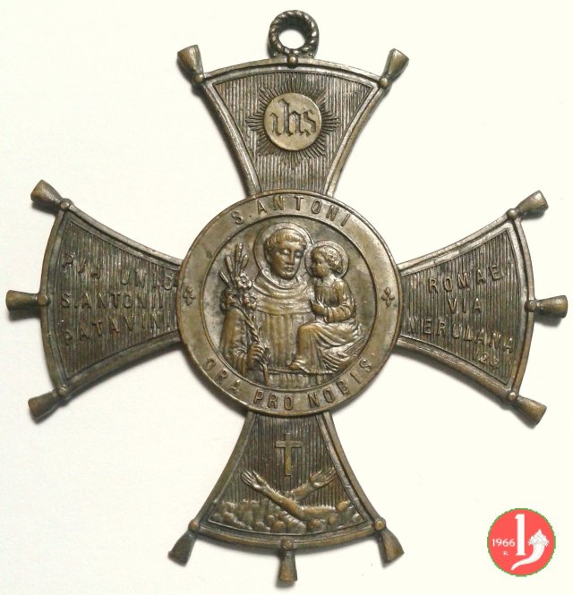 7-Distintivo Pia Unione di S. Antonio da PD 1892 7-Distintivo Pia Unione di S. Antonio da PD 1892