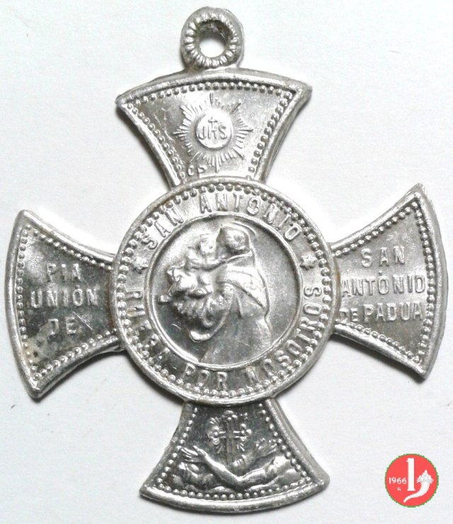 Distintivo Pia Unione di S. Antonio da PD 1892 Distintivo Pia Unione di S. Antonio da PD 1892