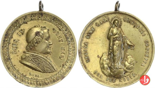 Dogma Immacolata Concezione -B51 1854 Dogma Immacolata Concezione -B51 1854