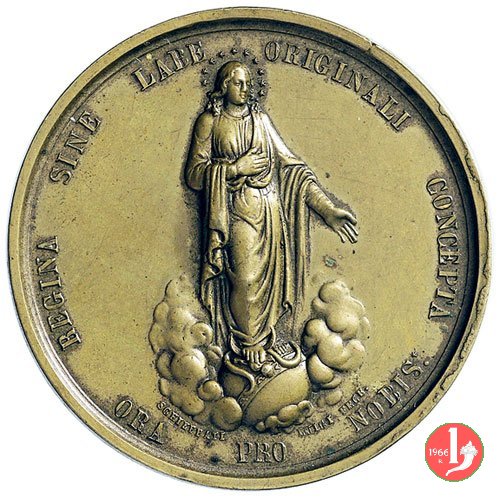 Dogma Immacolata Concezione -B51 1854 Dogma Immacolata Concezione -B51 1854