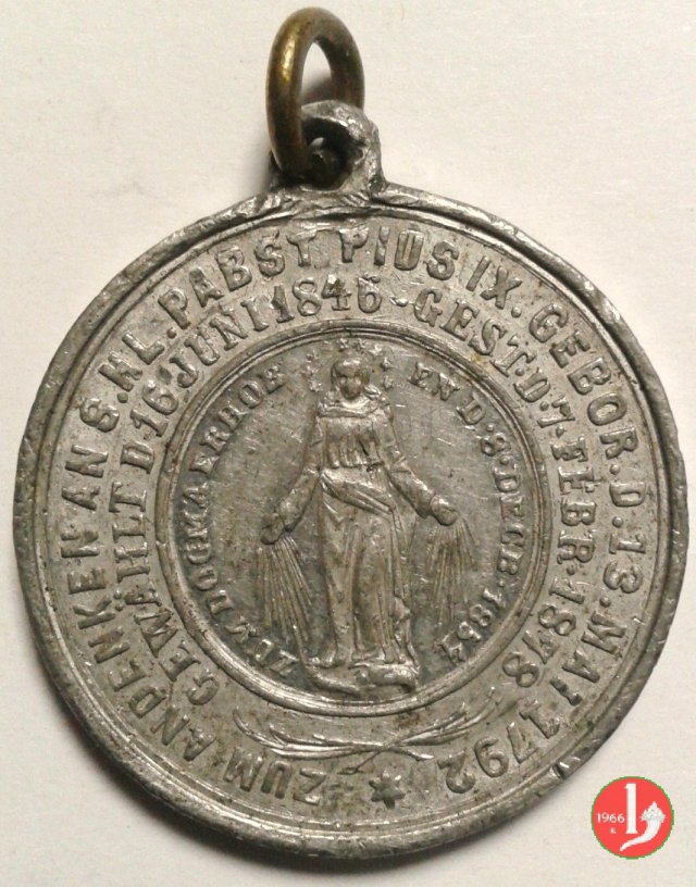 Dogma dell'Immacolata 1878 Dogma dell'Immacolata 1878