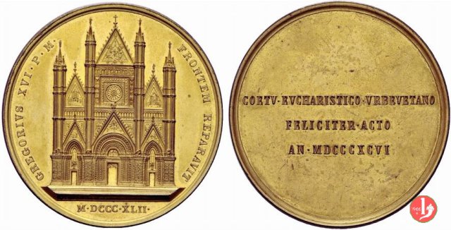 Duomo di Orvieto - Congr. Euc. Diocesano 1896 1896 Duomo di Orvieto - Congr. Euc. Diocesano 1896 1896