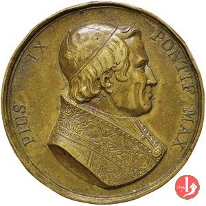 Elezione al Pontificato S. Pietro busto -B6 1846 Elezione al Pontificato S. Pietro busto -B6 1846