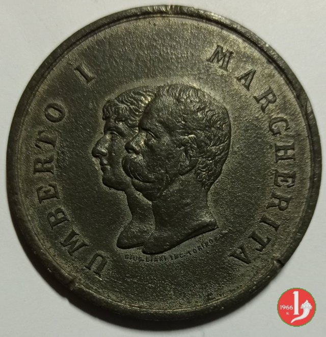 Esposizione di Torino 51mm 1884 Esposizione di Torino 51mm 1884