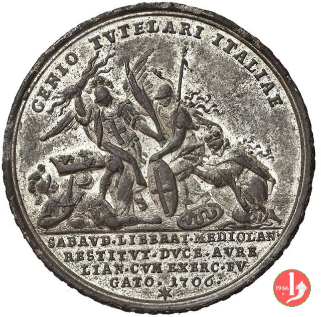 Eugenio di Savoia-1706 Milano 1706 Eugenio di Savoia-1706 Milano 1706