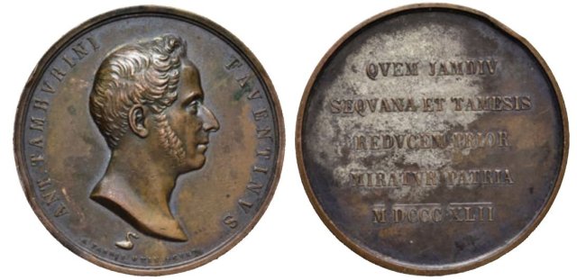 Faenza - Antonio Tamburini 1842 1842 Faenza - Antonio Tamburini 1842 1842