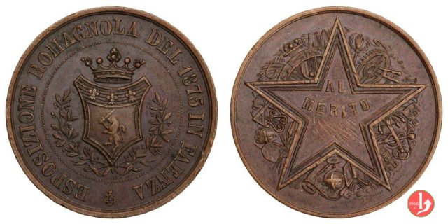 Faenza - Esposizione Romagnola 1875 1875 Faenza - Esposizione Romagnola 1875 1875