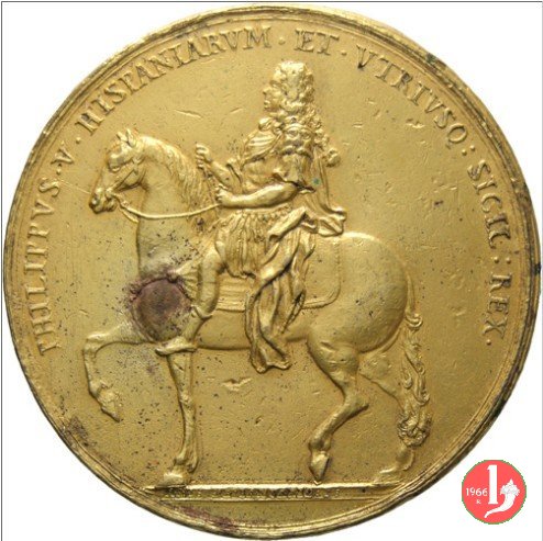 Filippo V di Spagna visita Napoli 1702 -S69 1702 Filippo V di Spagna visita Napoli 1702 -S69 1702