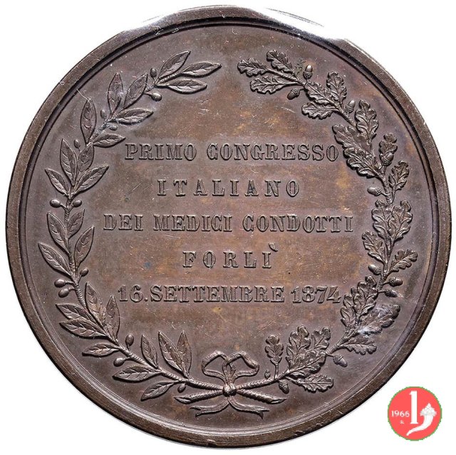 Forlí - Congresso dei Medici Condotti 1874 1874 Forlí - Congresso dei Medici Condotti 1874 1874
