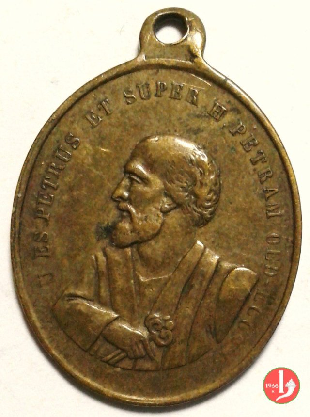 Giubileo 1865 - S. Pietro -B8b 1865