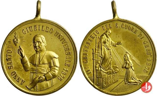 Giubileo 1875 e Sacro Cuore di Gesú 1875 Giubileo 1875 e Sacro Cuore di Gesú 1875