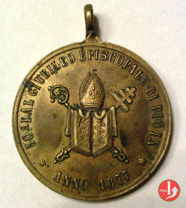 Giubileo Episcopale -B15 1877 Giubileo Episcopale -B15 1877