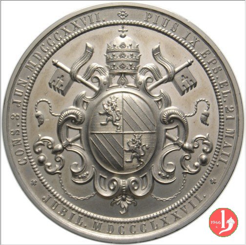 Giubileo Episcopale -B5 1877 Giubileo Episcopale -B5 1877