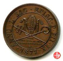 Giubileo Episcopale Croce e Pastorale -B28 1877 Giubileo Episcopale Croce e Pastorale -B28 1877