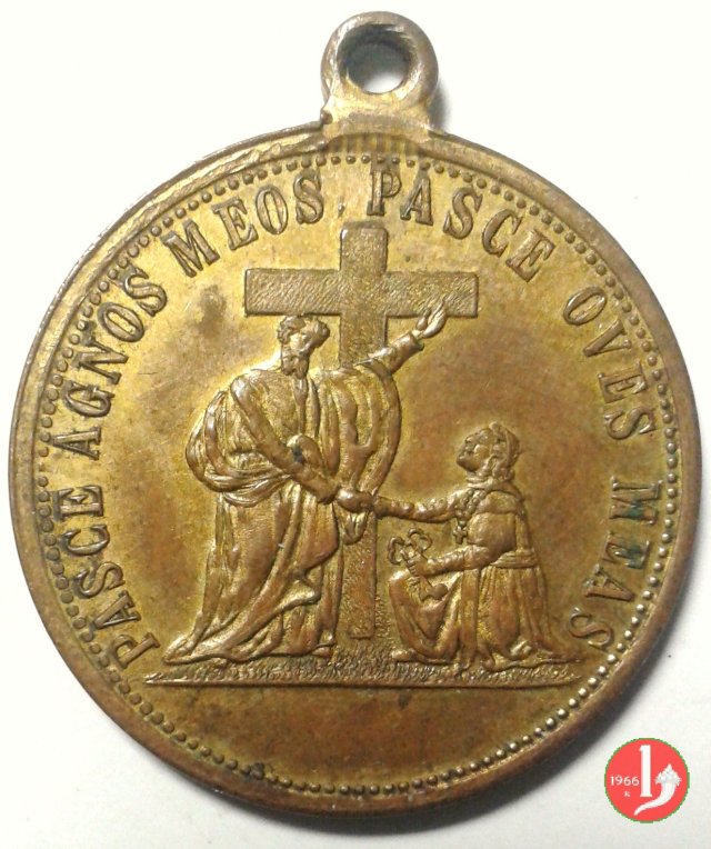 Giubileo Episcopale - Pasce Agnos Meos 1877 Giubileo Episcopale - Pasce Agnos Meos 1877