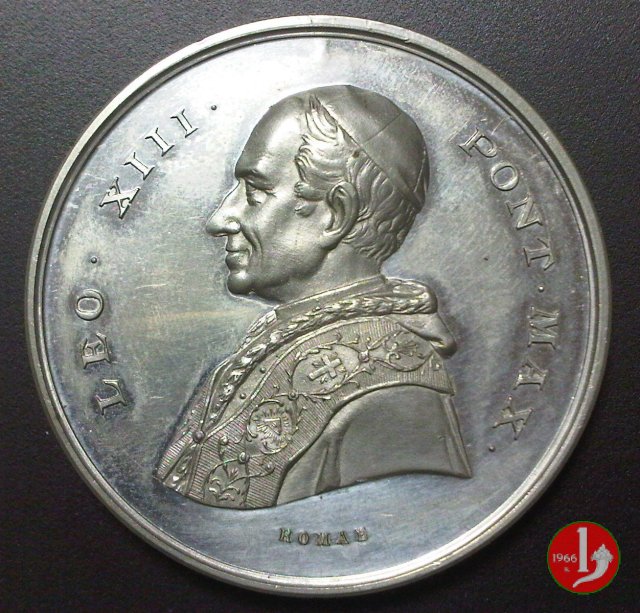 15- Ricordo del Giubileo Episcopale-Stemmi 48mm 1893 15- Ricordo del Giubileo Episcopale-Stemmi 48mm 1893