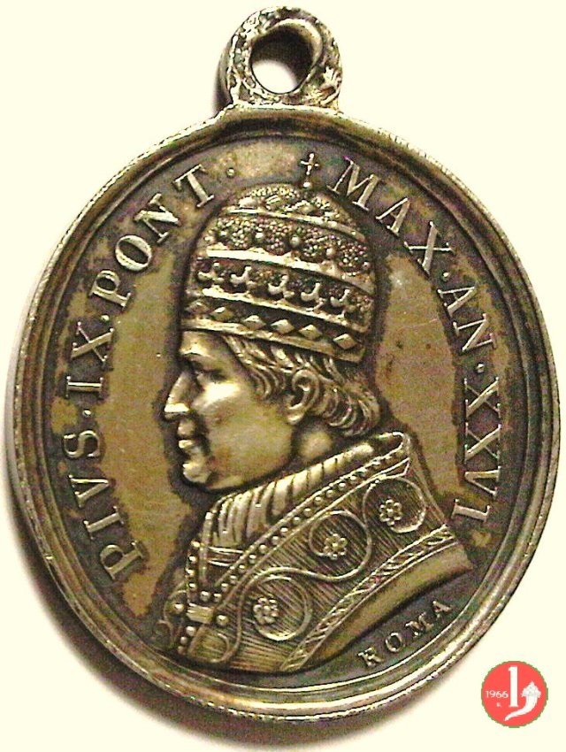 Giubileo pontificale Cattedra S. Pietro-B11 1871 Giubileo pontificale Cattedra S. Pietro-B11 1871