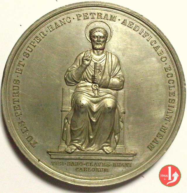 Giubileo pontificale S. Pietro in trono-B10 1871 Giubileo pontificale S. Pietro in trono-B10 1871
