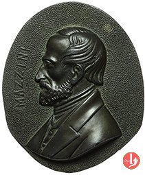 Giuseppe Mazzini - Uniface 118X97mm 1873 Giuseppe Mazzini - Uniface 118X97mm 1873