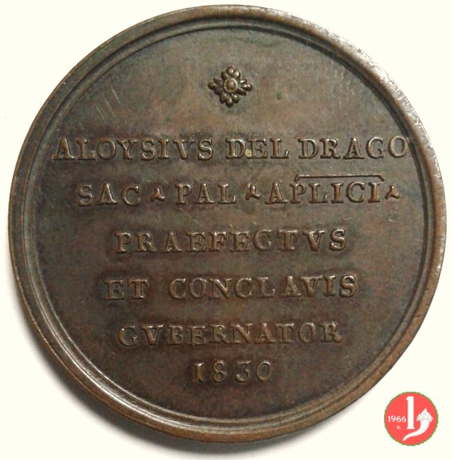 Governatore Mons. Del Drago 1830 Governatore Mons. Del Drago 1830