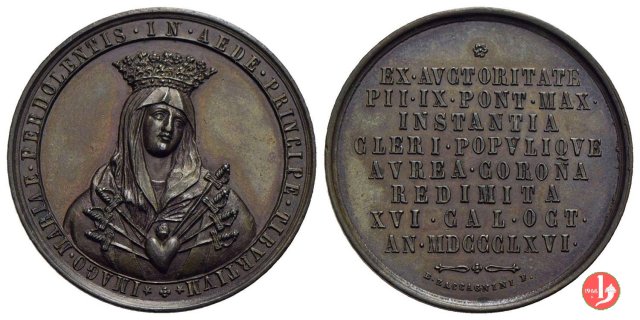 Incoronazione B.V. di Tivoli -B6 1866 Incoronazione B.V. di Tivoli -B6 1866