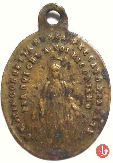 L'Immacolata 20x14mm 1878 L'Immacolata 20x14mm 1878