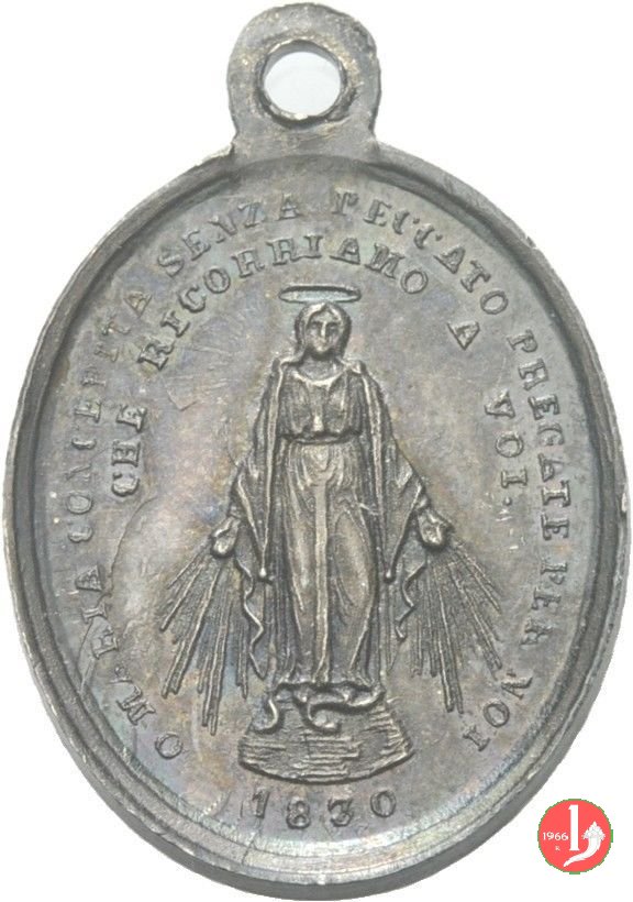 L'Immacolata 28x20mm 1878 L'Immacolata 28x20mm 1878