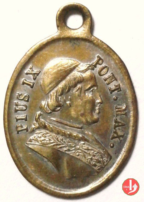 L'Immacolata - O Maria Concepita 18x12mm 1854 L'Immacolata - O Maria Concepita 18x12mm 1854
