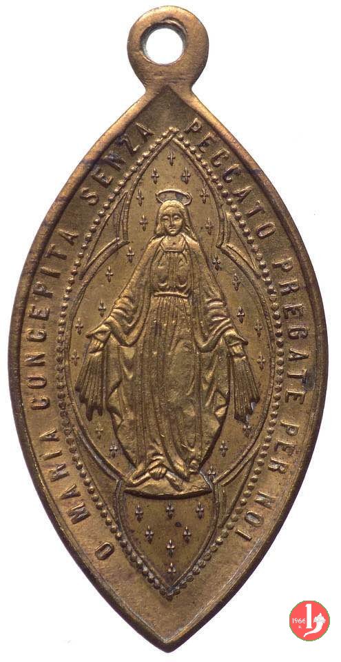 L'Immacolata in mandorla - O Maria Concepita 1854 L'Immacolata in mandorla - O Maria Concepita 1854