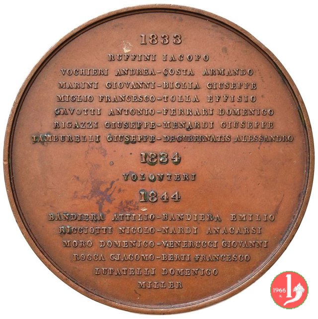 La Giovine Italia 1844 1844 (Londra) La Giovine Italia 1844 1844 (Londra)
