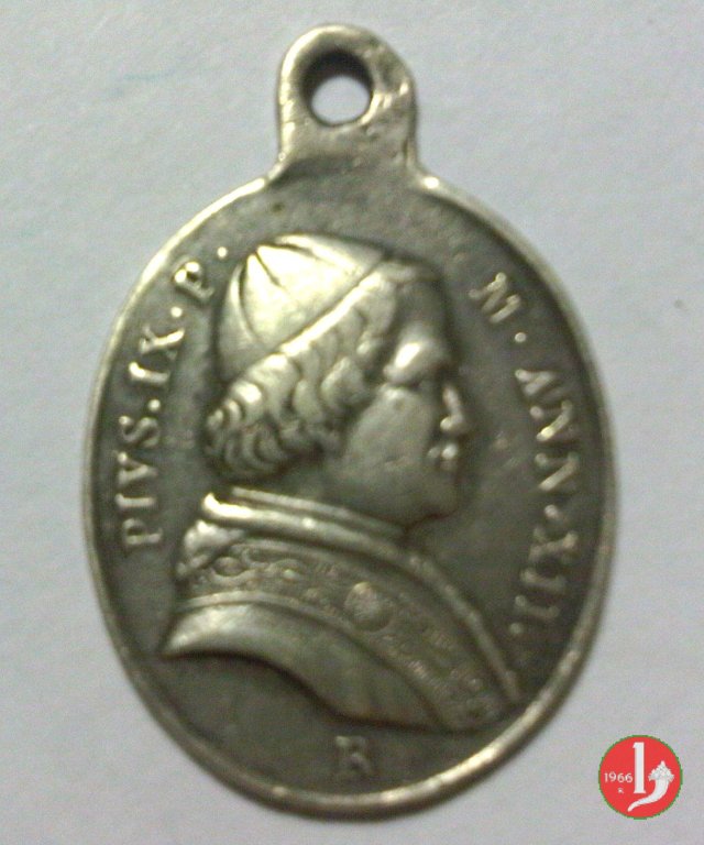 L'immacolata 24x20 mm 1858 L'immacolata 24x20 mm 1858