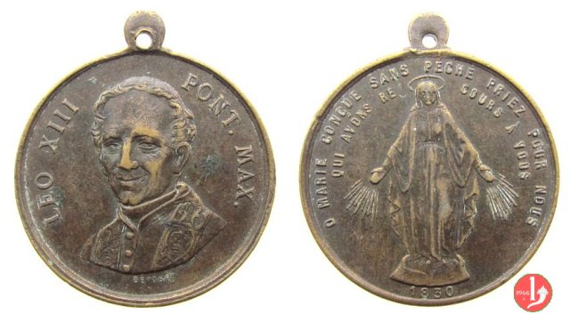L'immacolata 32mm 1878 L'immacolata 32mm 1878