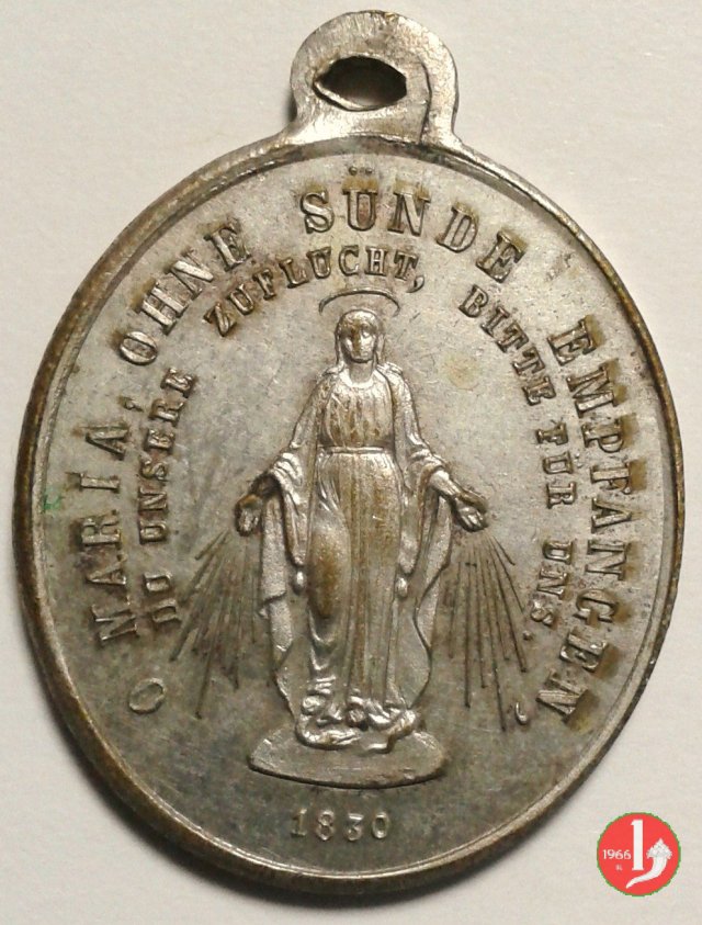 L'immacolata Tedesco 24x21mm 1878 L'immacolata Tedesco 24x21mm 1878
