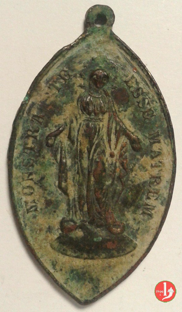 L'immacolata a mandorla-Mostra Te Esse Matrem 1878 L'immacolata a mandorla-Mostra Te Esse Matrem 1878