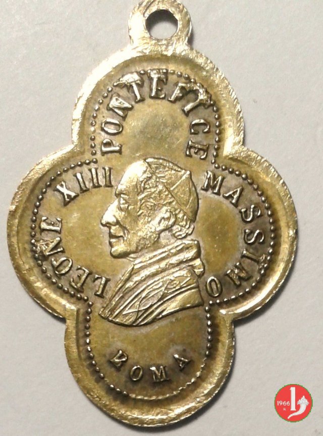 L'immacolata quadrilobata 25x20mm 1978 L'immacolata quadrilobata 25x20mm 1978