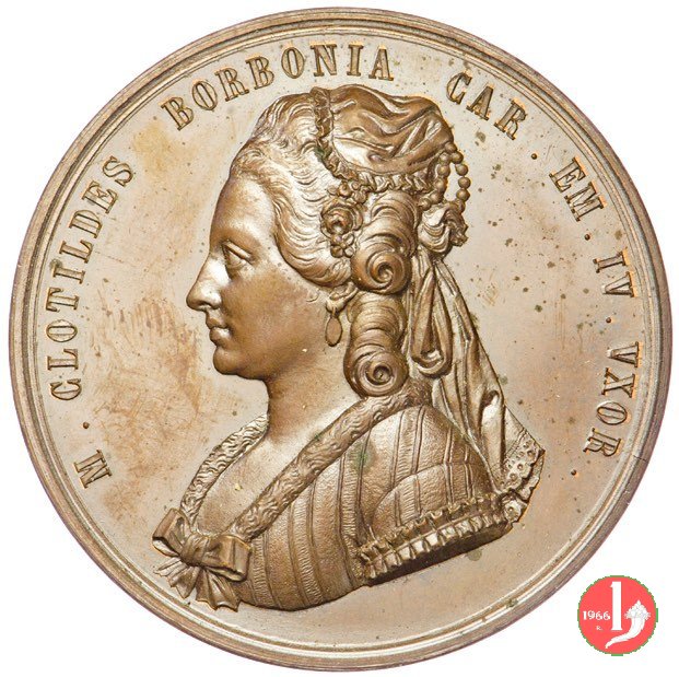 Maria Anna Clotilde Saveria Borbone -UdS83 1865 (Torino) Maria Anna Clotilde Saveria Borbone -UdS83 1865 (Torino)