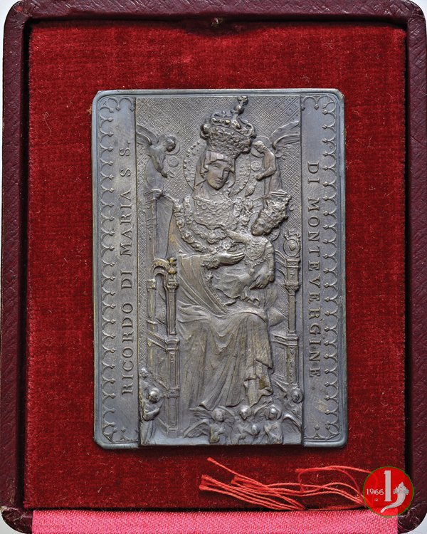 Maria SS. di Montevergine 55x40mm 1930 Maria SS. di Montevergine 55x40mm 1930