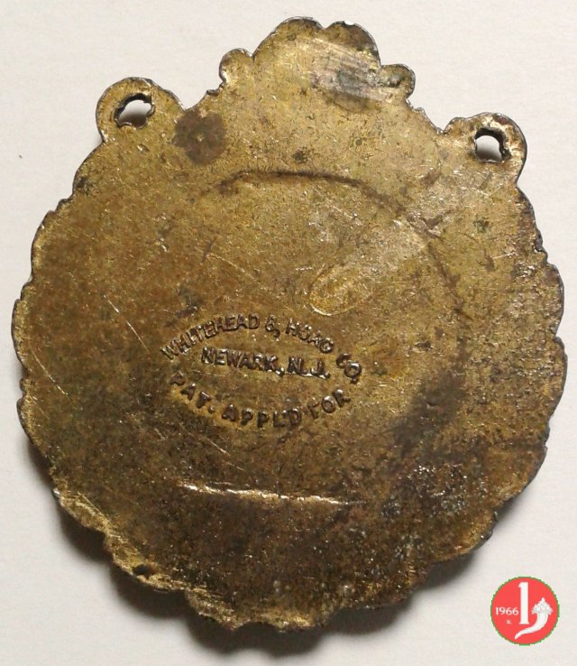 Medaglia con fotoriproduzione 1878 Medaglia con fotoriproduzione 1878